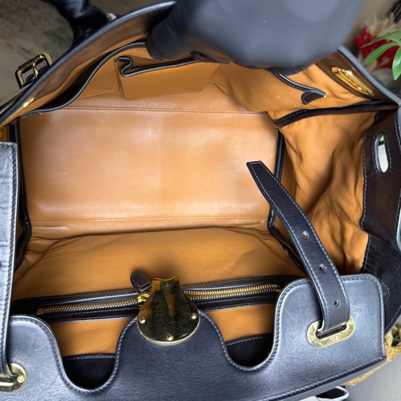 RARE Ralph Lauren Ricky 33 Limited Edition Seoul New York Canvas Leather Scarf - Picture 8 of 16